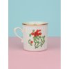 Czechoslovak Dubí Cranberry Mug