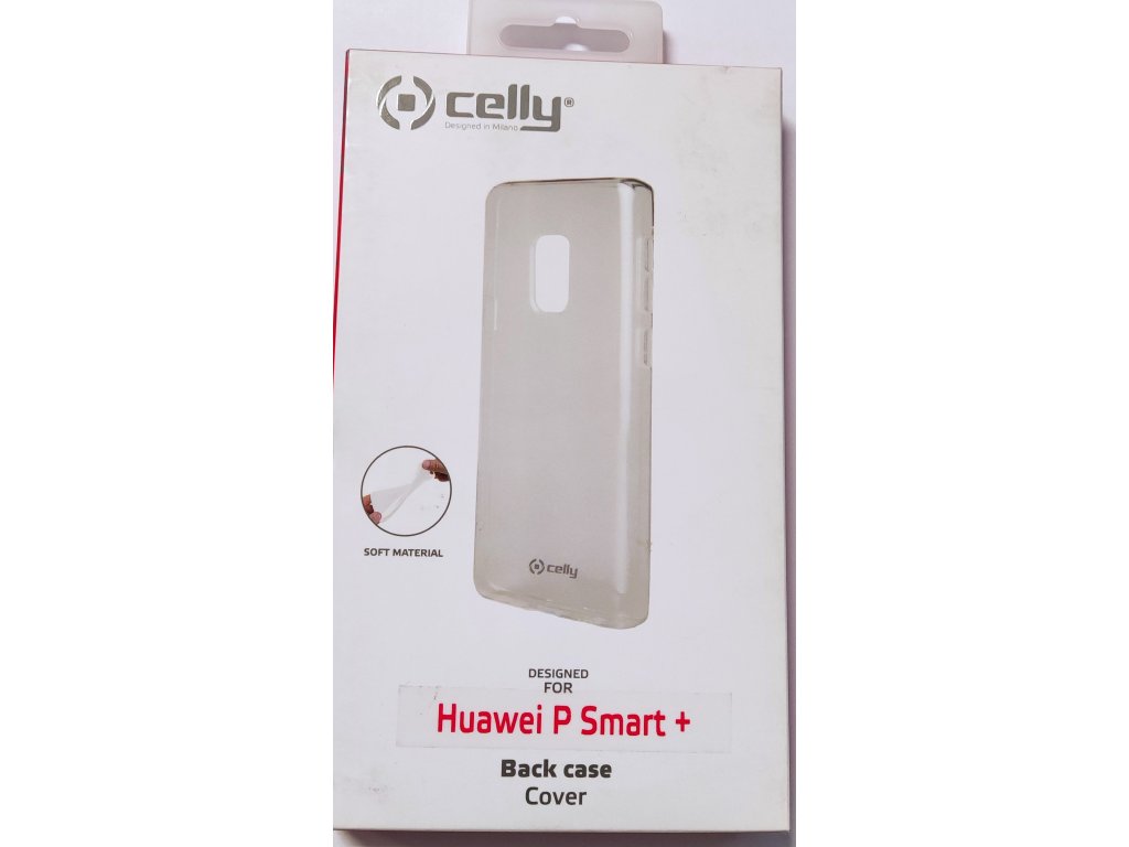 Celly zadní kryt Gelskin pro Huawei P Smart+, transparentní