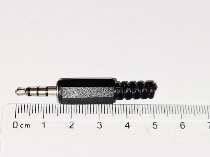 OEM Konektor 4pol. jack 3,5(M) na kabel