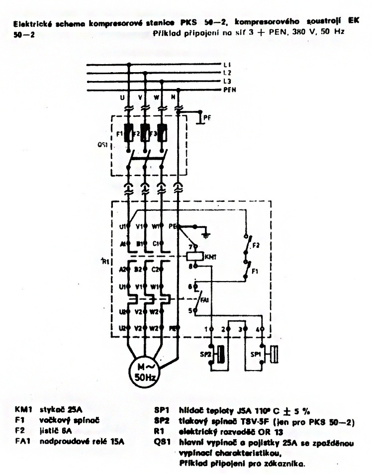 Elektricke-schema-kompresorova-stanice-orlik-psk50-2