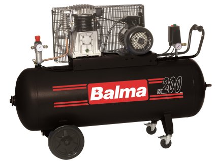 dvoupistovy kompresor Balma 200 litru 3 kw