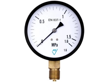 tlakomer manometr pro kompresory vzdusnik 1,6 mpa zavit M20