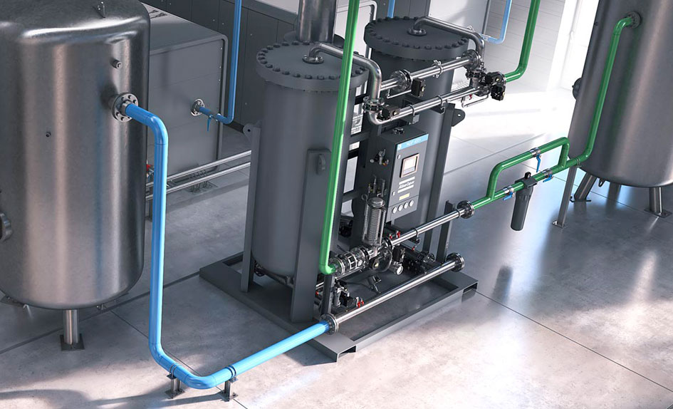 Výroba vlastního dusíku