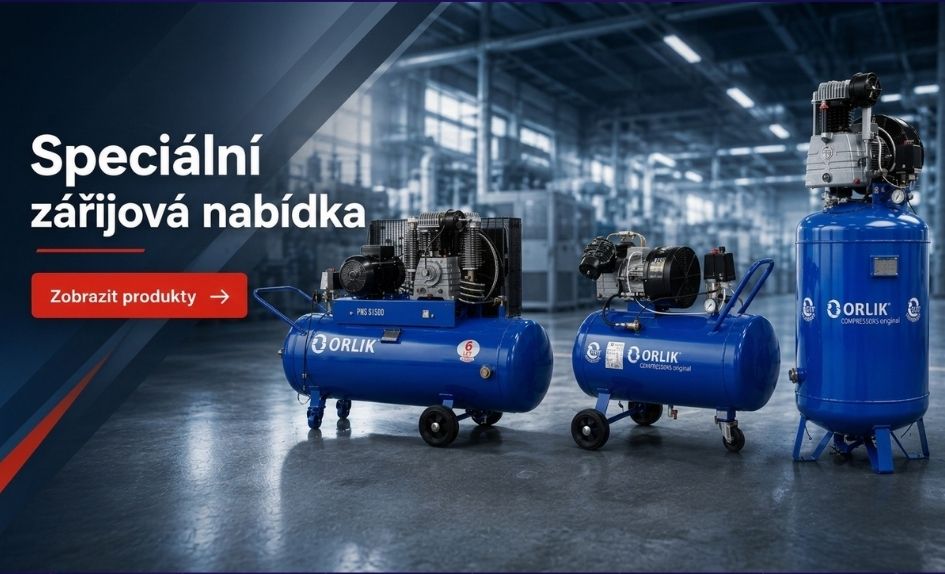 Zářijová nabídka kompresorů Orlík