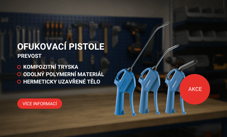 Ofukovací pistole Prevost