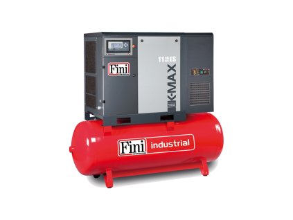 Šroubový kompresor Fini K-MAX 11-08-270 ES + 2 lahve vína SOL INVICTUS