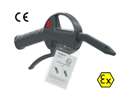 Ofukovací pistole Sicomat - ATEX, bezpečnostní se sníženou hlučností