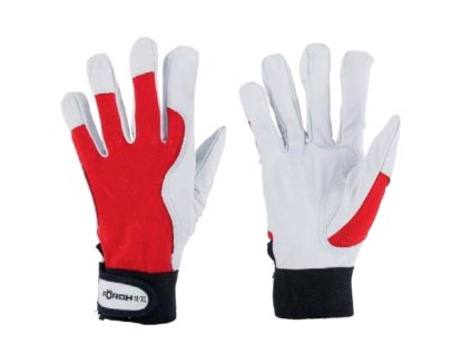 Rukavice mechanické Förch, 10 ks, vel. 10