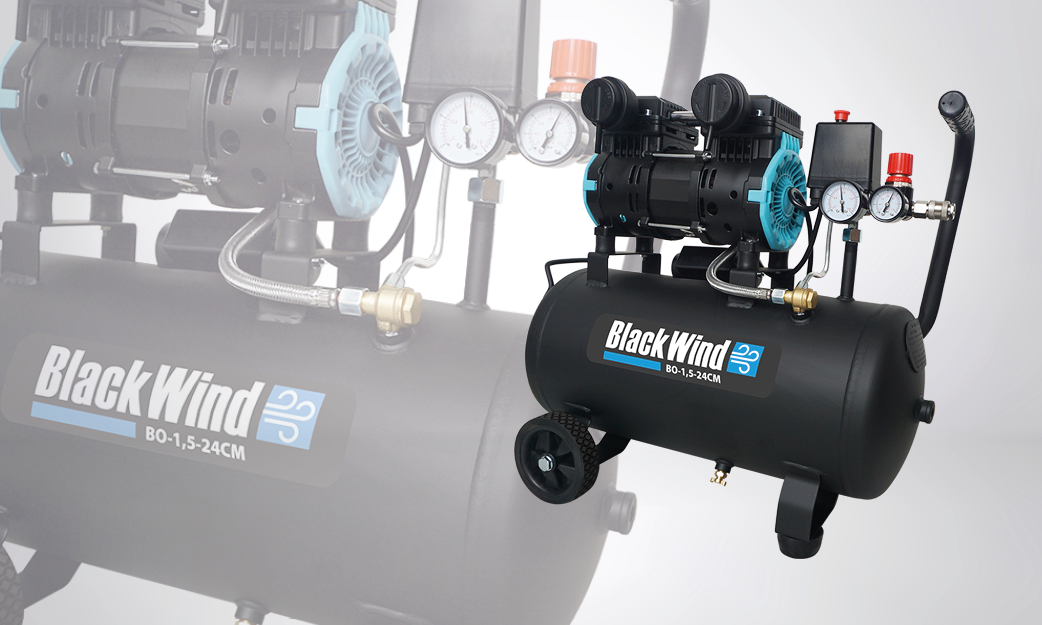 Seznamte se s kompresorem Black Wind BO-1,5-24CM