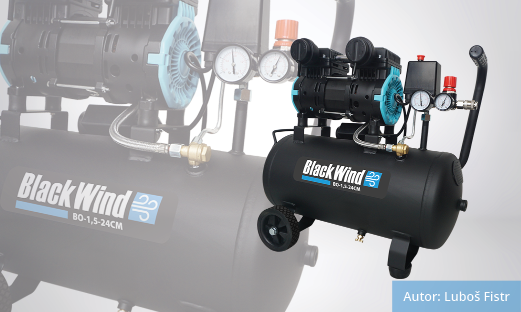 Seznamte se s kompresorem Black Wind BO-1,5-24CM