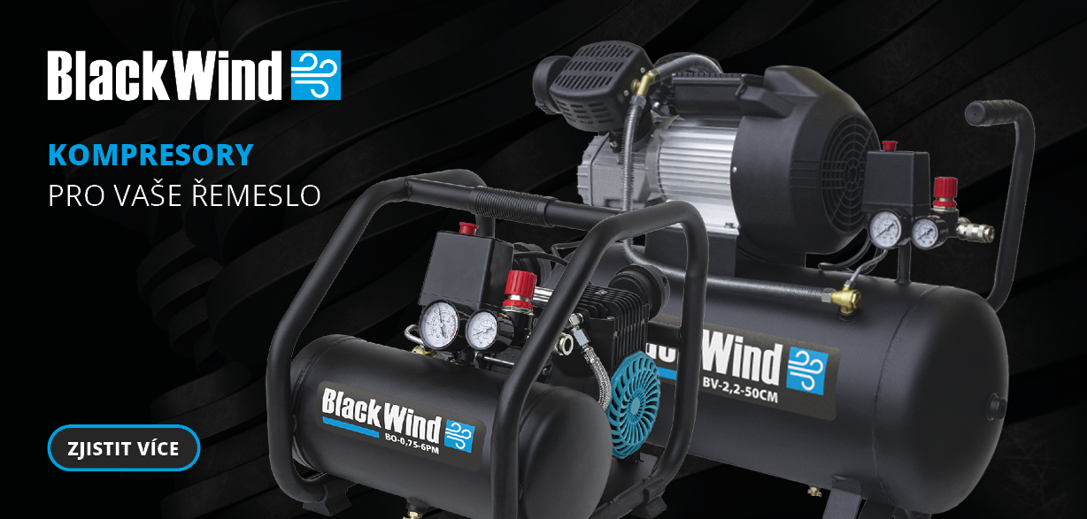 Pístové kompresory Black Wind