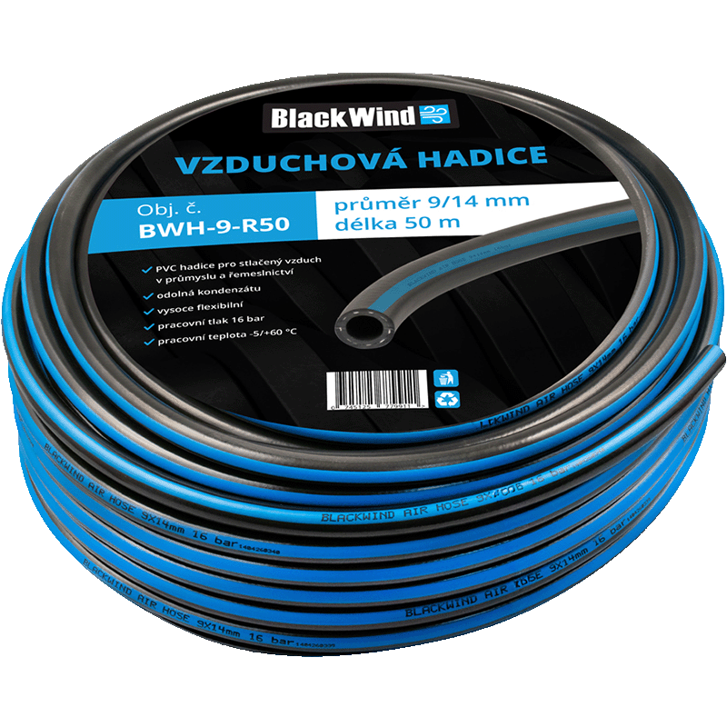 Vzduchová hadice Black Wind BWH-9-10ES