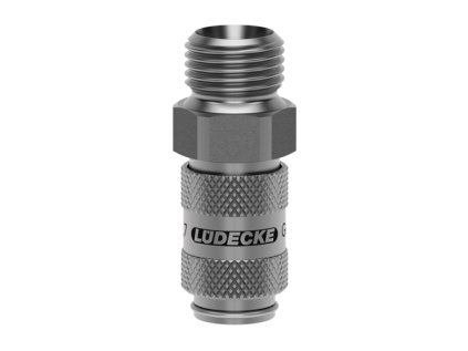 Rychlospojka Lüdecke ESMCE 1/8" vnější, ventil
