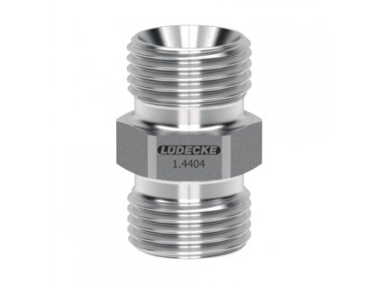 Šroubení 1/2"x1/2", nerez