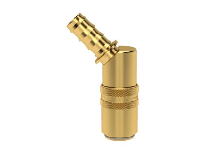 Rychlospojka Lüdecke ESHG 16mm 45st. Push-Lock valve