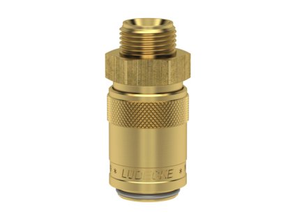 Rychlospojka Lüdecke ESD M16x1,5 vnější prodl. ventil