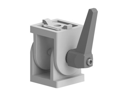 Spojka kyvná 45x45 s aretací páčkou