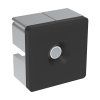 Záslepka profilu pro panely AC 45-8, 45x45, černá
