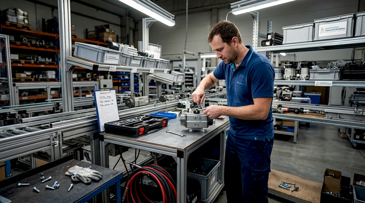 Výhody pneumatických systémů: Proč je využít ve výrobě