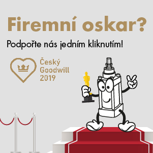 Wesprzyj nasze wizje i starania o „Firmowego Oscara“ - Czeski GoodWill