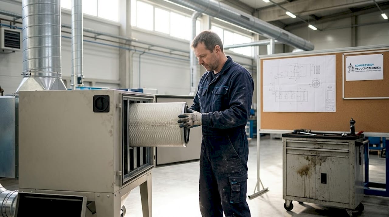 Typy systemów filtracji powietrza do produkcji