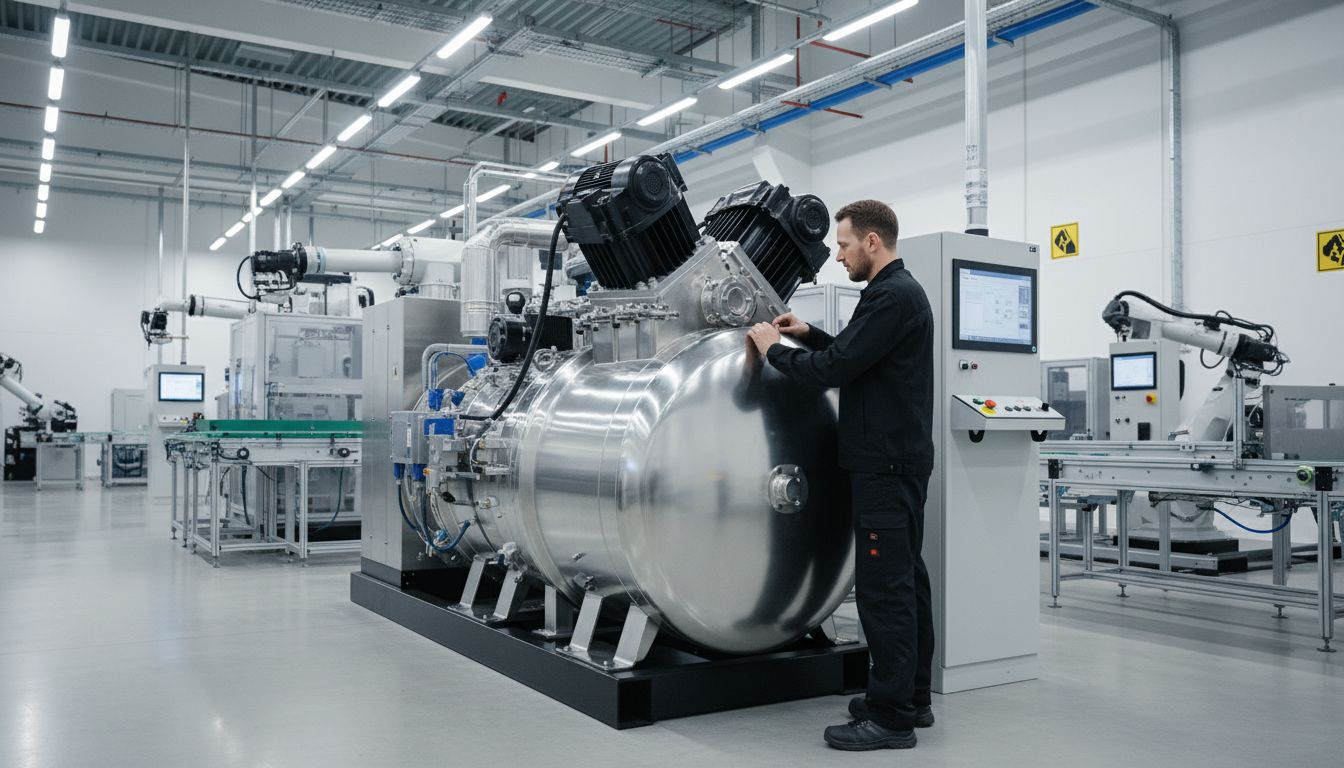 Technologia sprężarek bezolejowych: kompletny przewodnik