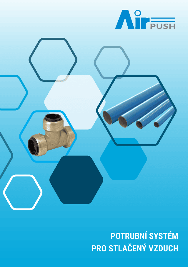 AirPush compressed air piping system