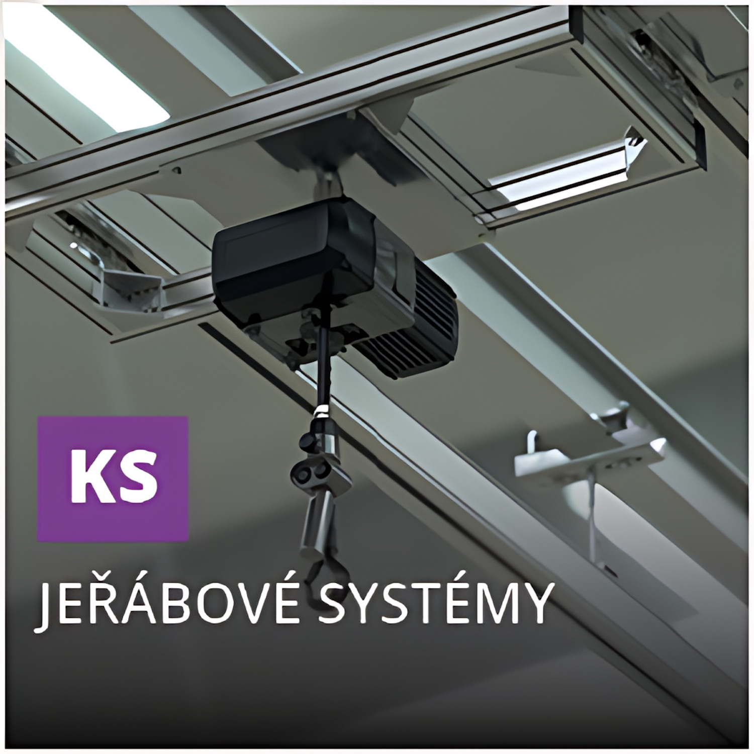 Jeřábové a závěsné systémy řady KS