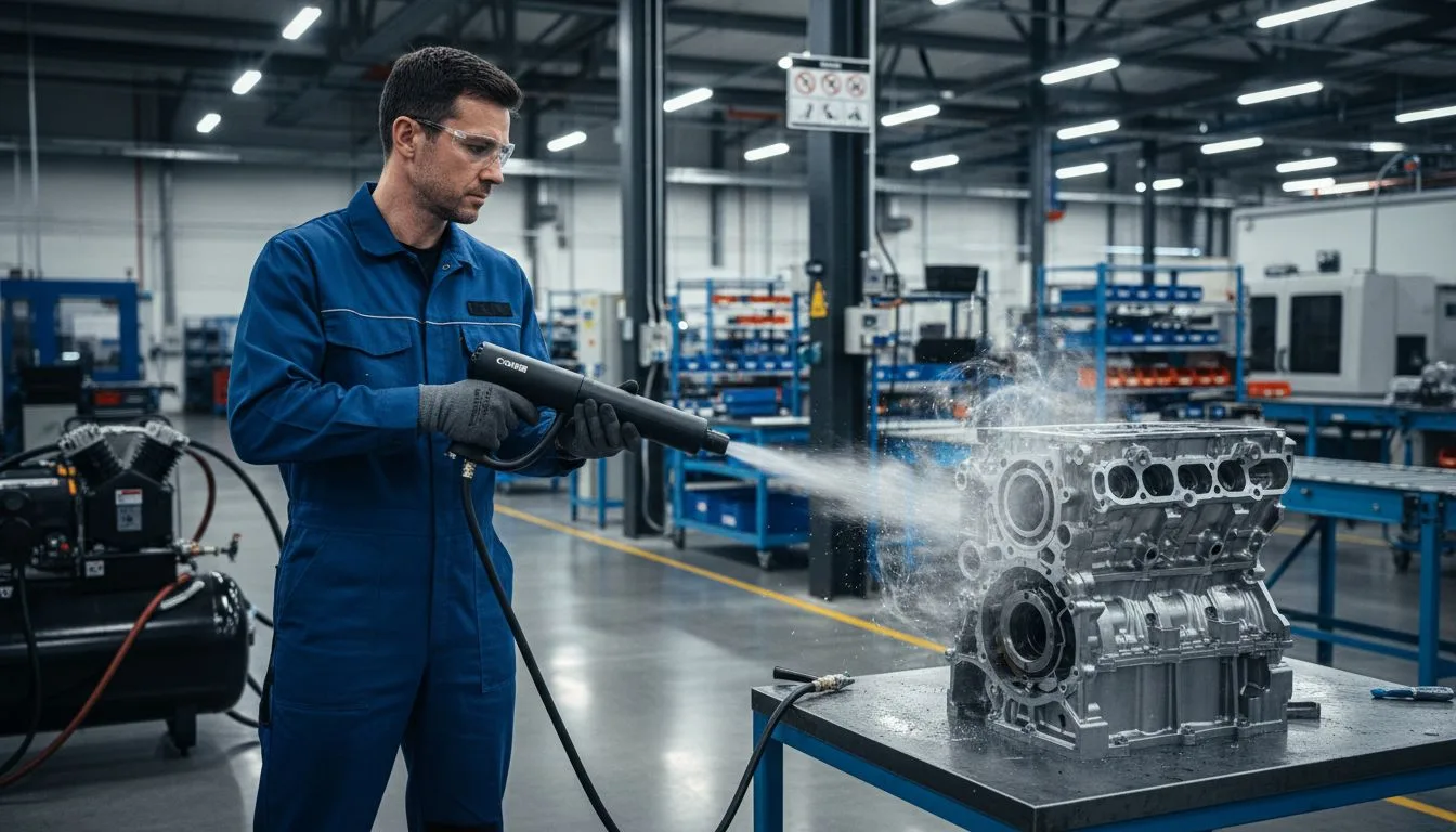 industrial blow gun use