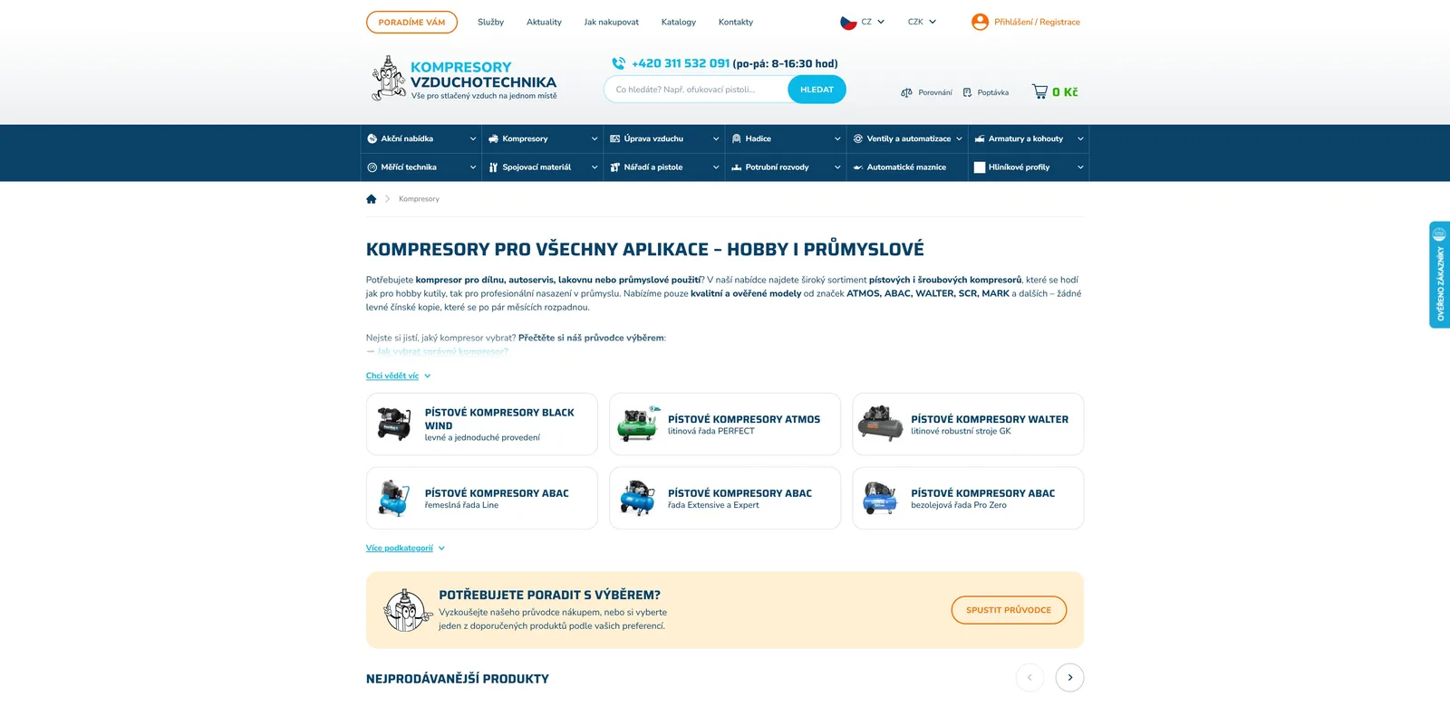 Kompresory-vzduchotechnika