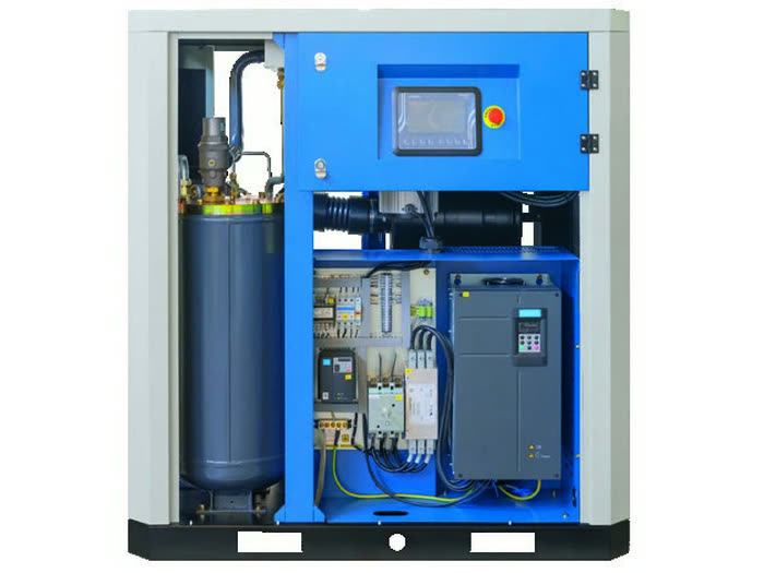 Sprężarka SCR-EPM z odchylonym panelem przednim