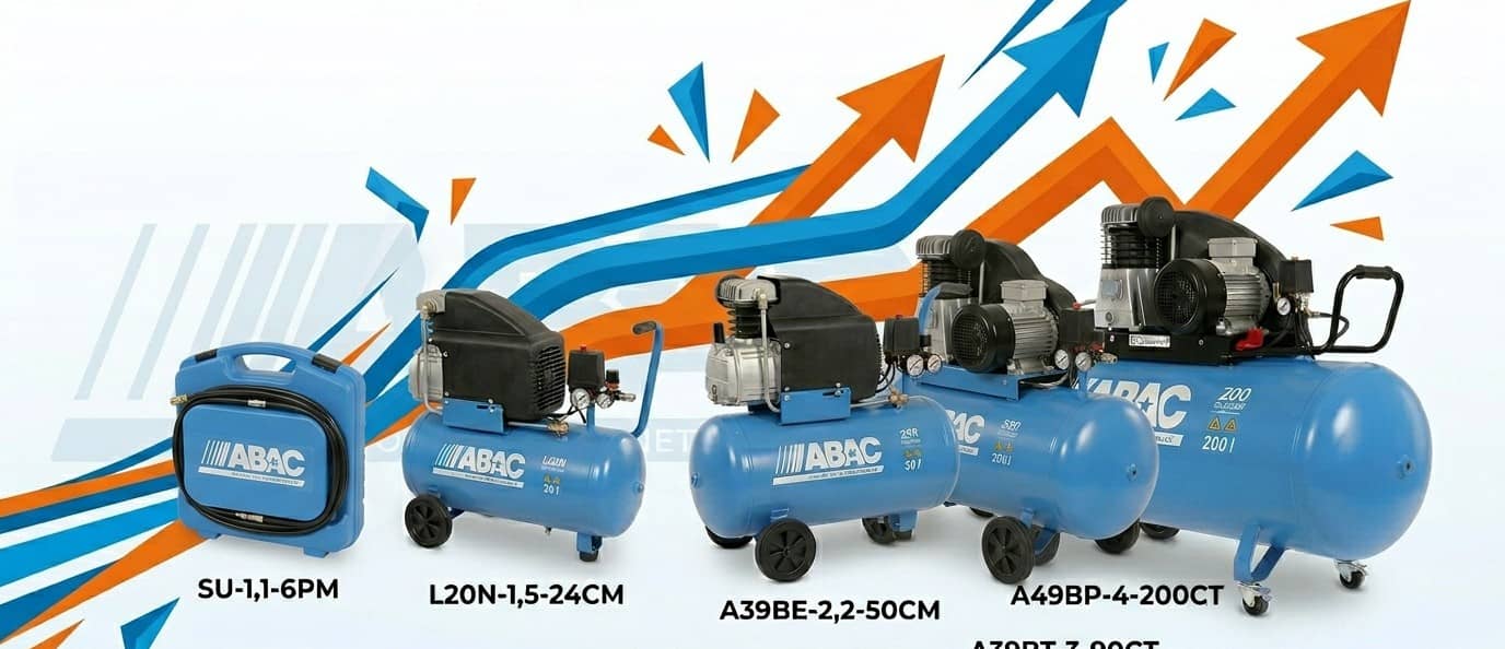Jarní akční nabídka kompresorů ABAC u specialisty kompresory-vzduchotechnika.cz