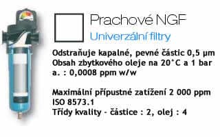 Unioverzální filtry NGF