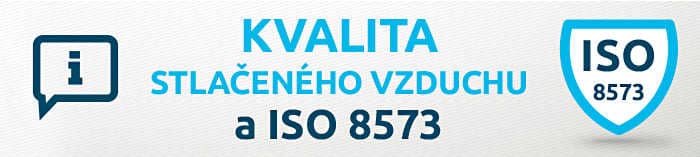 Kvalita stlačeného vzduchu a ISO 8573