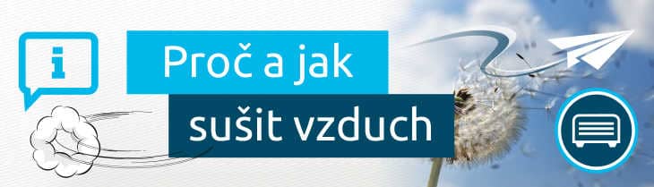 Jak správně vysušit stlačený vzduch od kompresoru