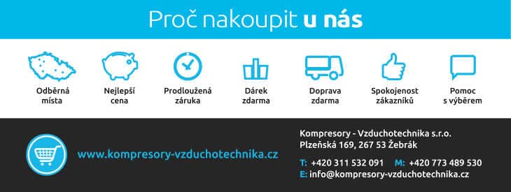 Sušení stlačeného vzduchu kompresoru