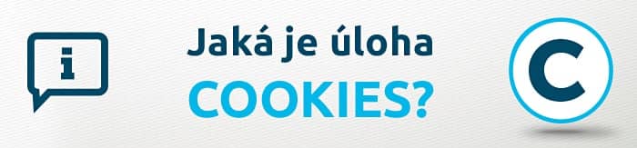 Jaká je úloha cookies?