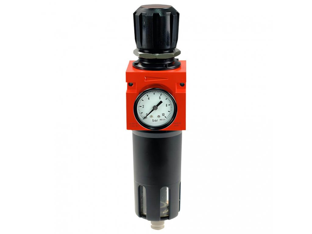Pressure regulator with metal filter up to 18 bar - 1/2"