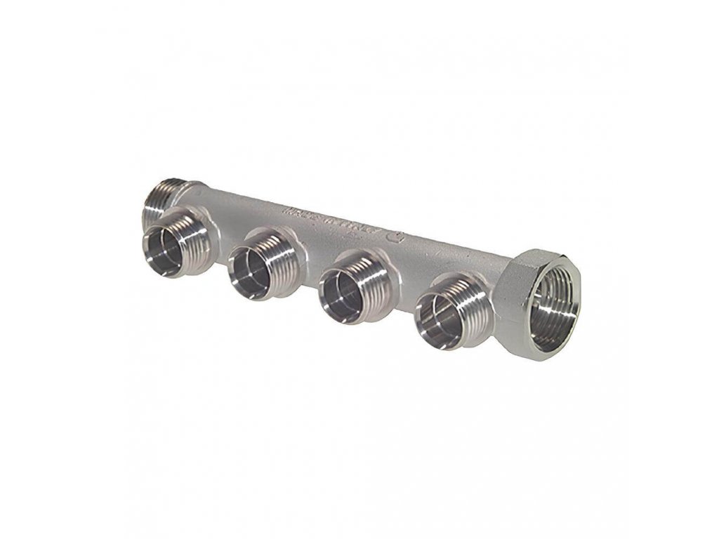 Rozdělovací lišta - ponikl, výstupy vnější závit G3/4"