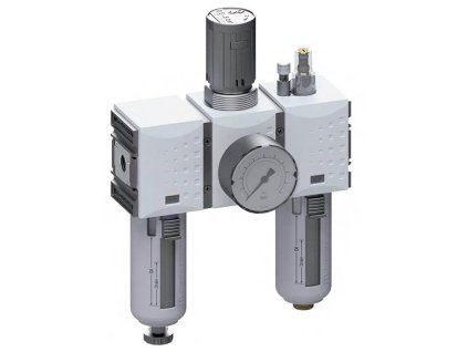 Třídílné jednotky Futura 1/4", 0,1 - 1 bar, 1 400 l/min
