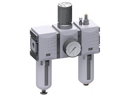 Třídílné jednotky Futura 3/8", 0,1 - 1 bar, 3 500 l/min