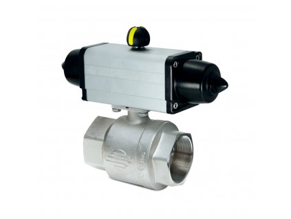 Ball valve V101 with single-acting drive SR - 3"
