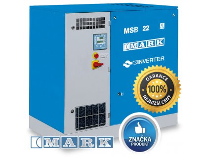 Šroubový kompresor MSB-IVR - MSB2-22/8IVR