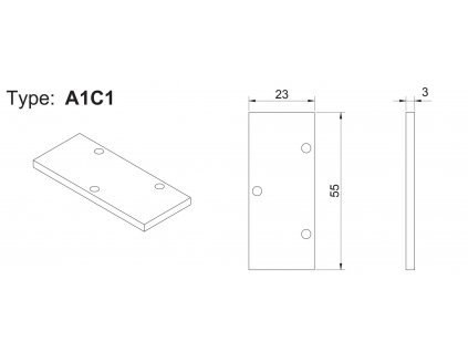 a1c1 vykres deska a1 ventil valve api vzduch automatizace