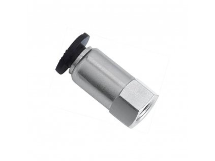 Miniature straight female fitting 4 mm - M5