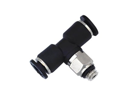 Miniatur-T-Verschraubung unten 3 mm - M3