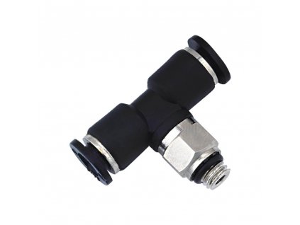 Miniatur-T-Verschraubung unten 4 mm - M5