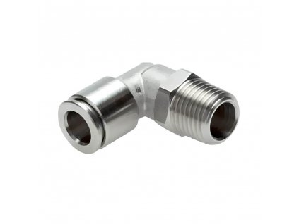 Rohové nerezové šroubení 10 - R 1/4"