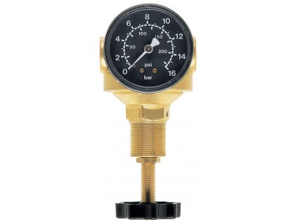 Regulátor tlaku 1/2", 1 250 l/min, 0,5-10 bar