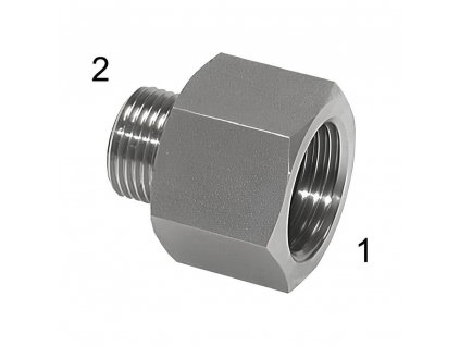 Reduction with pipe thread G1/2" - G3/8"
